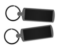 Metal Key Ring - Black