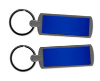 Metal Key Ring - Blue