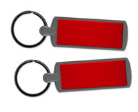 Metal Key Ring - Red