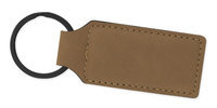 Leather Key Ring - Tan