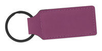 Leather Key Ring - Pink